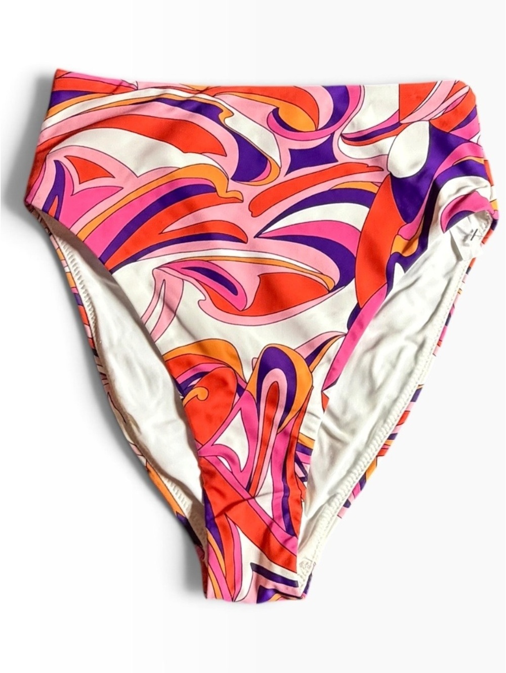 EXPRESS colorful high waist body contour tummy control swim bottom size XS New